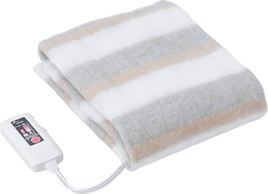 Amazon | [山善] 電気毛布 敷き 電気敷毛布 140×80cm シングル