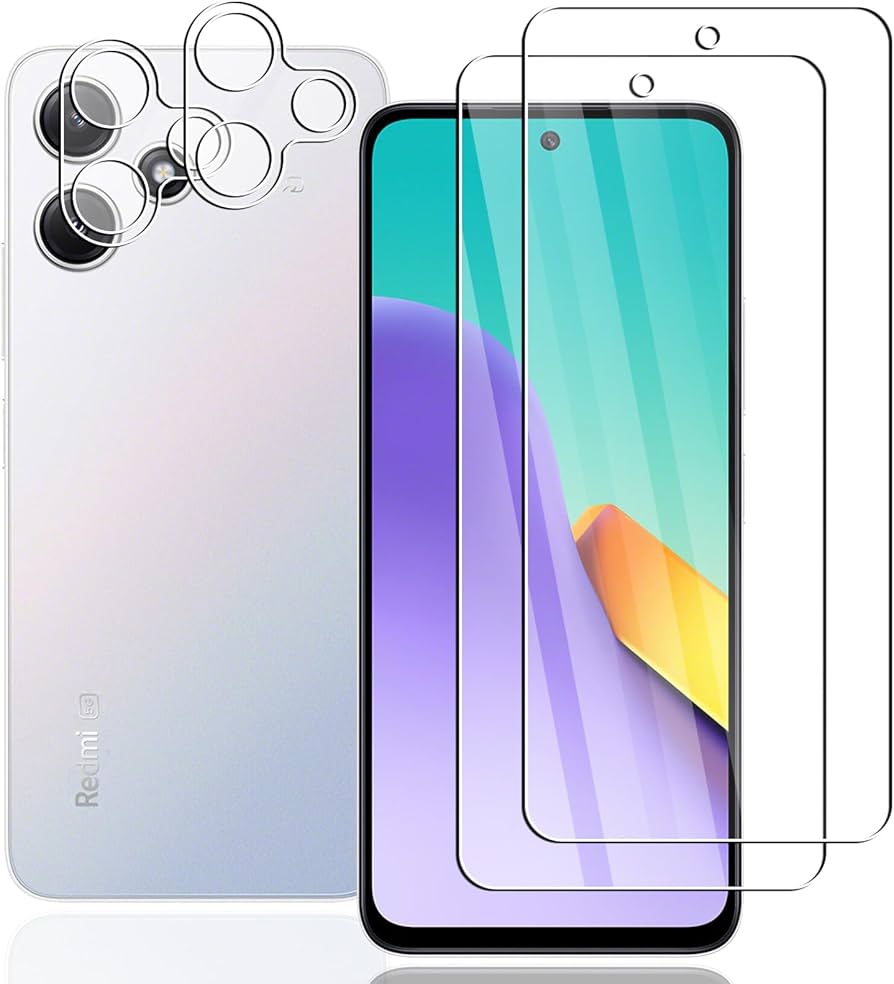 Amazon.co.jp: 対応 Xiaomi Redmi 12 5G フィルム+レンズ保護フィルム