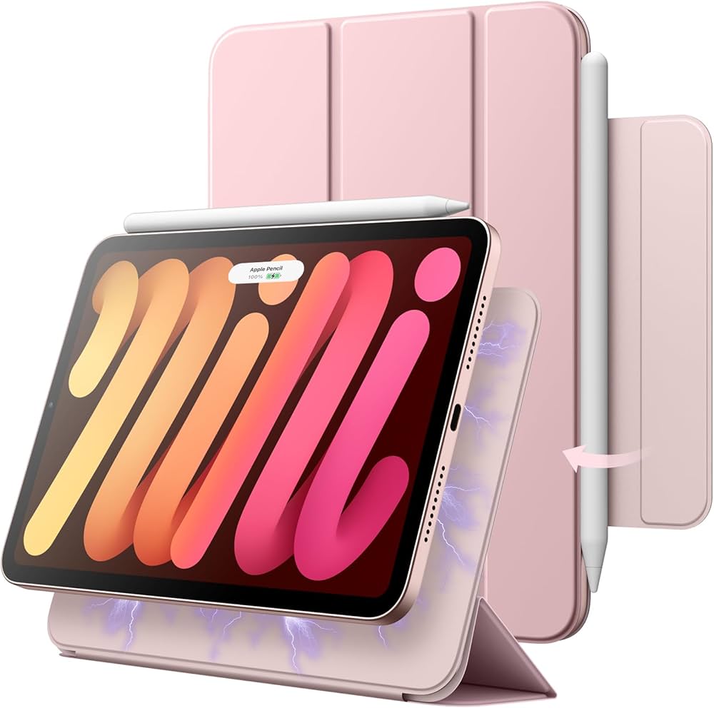 Amazon.com: JETech Magnetic Case for iPad mini (A17 Pro, 2024
