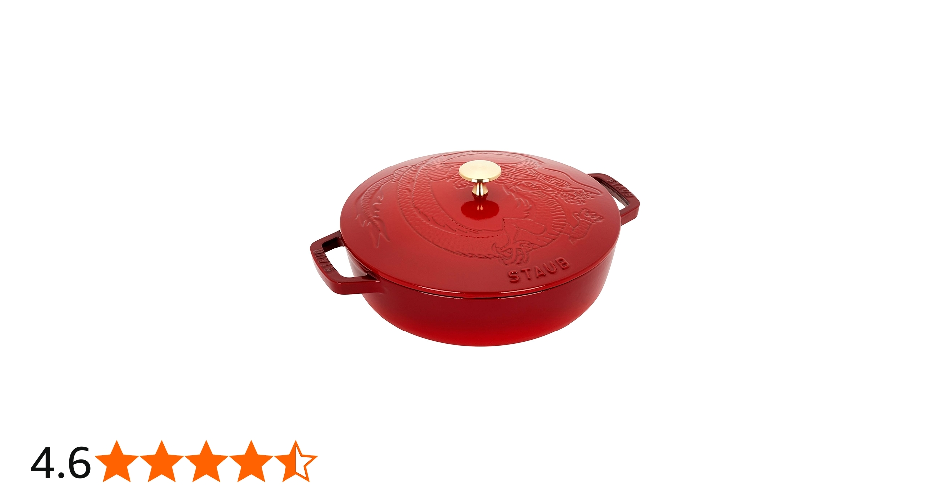 Amazon.co.jp: STAUB 鋳鉄製ブレイザー/ソテー2.5クォート ソテーパン