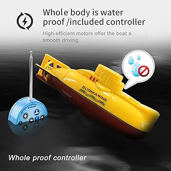 Amazon.co.jp: fangzi RC潜水艦、ミニRC潜水艦リモートコントロール