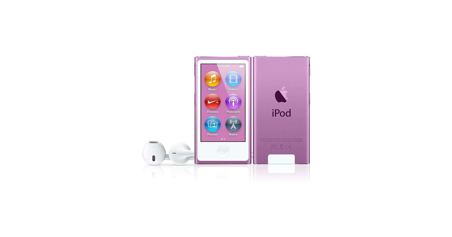 Amazon.com: Apple iPod Nano 16GB Purple (7th Generation) (Renewed