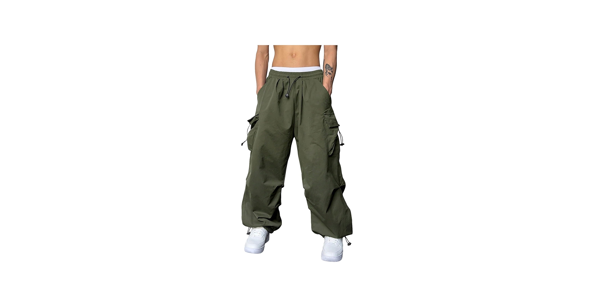 Amazon.com: Mens Casual Cargo Pants 2024 Fashion Y2k Parachute