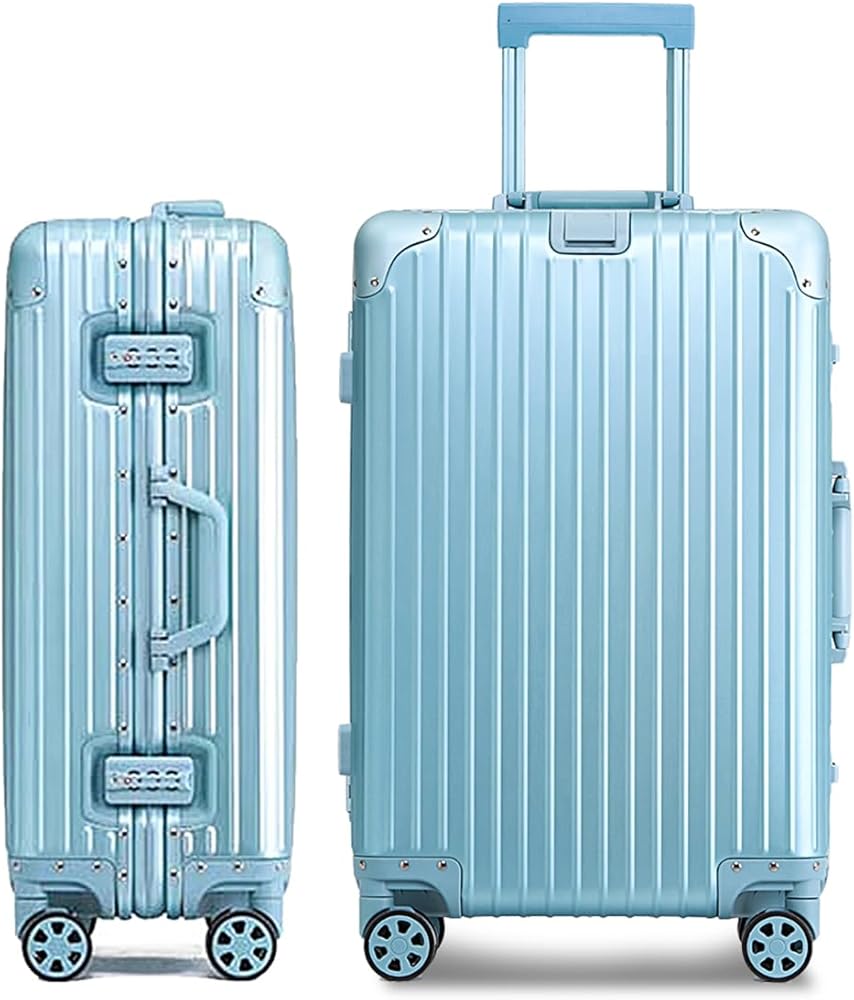 Amazon | [LNMLAN] スーツケース アルミ・マグネシウム合金ボディ