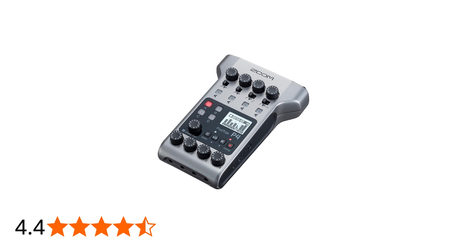 Amazon.co.jp: ZOOM P4 ポッドキャストレコーダー スマホ接続対応