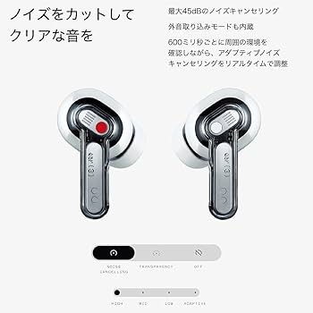 Amazon.co.jp: 【VGP 2026 金賞】Nothing (ナッシング) ワイヤレス