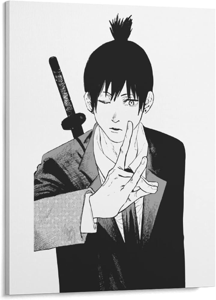 Amazon.co.jp: チェンソーマン 早川 アキ (2) ポスター 装飾画 アート