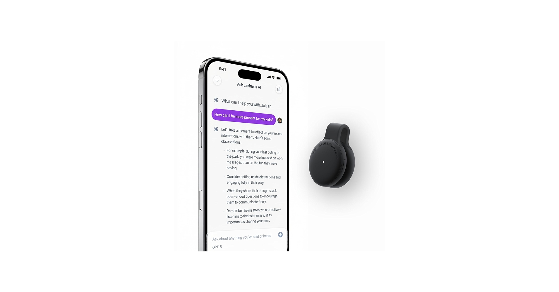 Amazon.co.jp: Limitless AI Pendant 【 無制限プラン無料付帯 + 日本