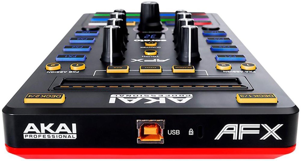 Akai AFX AFX Controller for Advanced Serato DJ Performance (Black