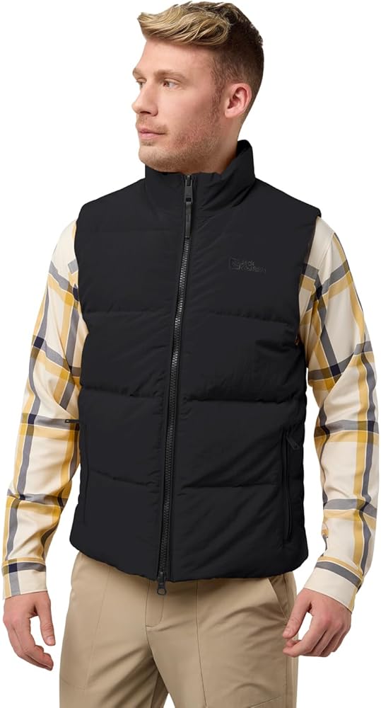 Amazon | [ジャックウルフスキン] メンズ 撥水 ダウンベスト