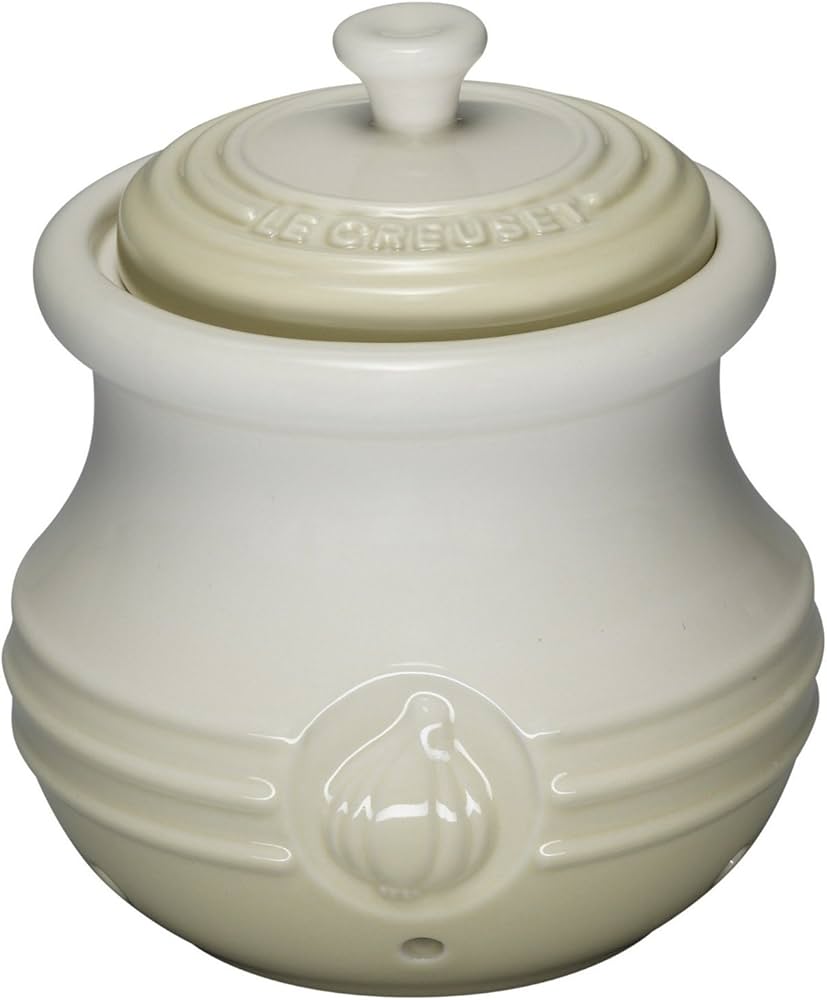 Amazon | Le Creuset ガーリック・キーパー (デューン) | Le Creuset