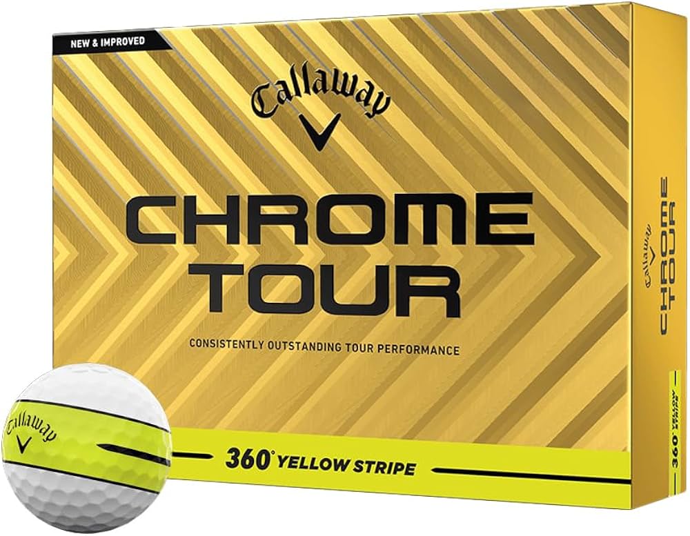 Amazon.co.jp: キャロウェイ(Callaway) ゴルフボール CHROME TOUR 24