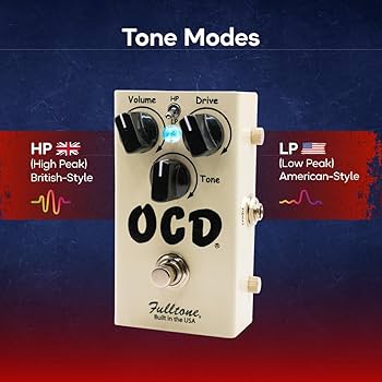 Amazon.com: Fulltone OCD Obsessive Compulsive Drive Guitar