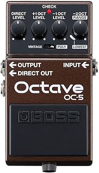 Amazon.com: BOSS Oc-5 Octave Guitar And Bass Effect Pedal with