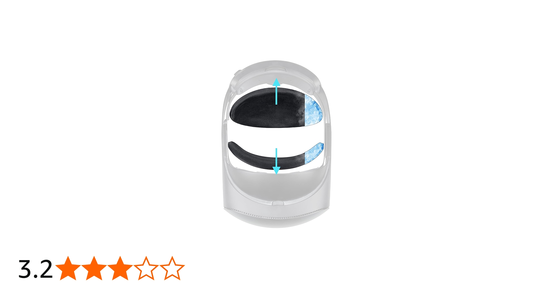 Amazon | SOULWIT 額+後頭部 クッション セット Quest Pro VR 用