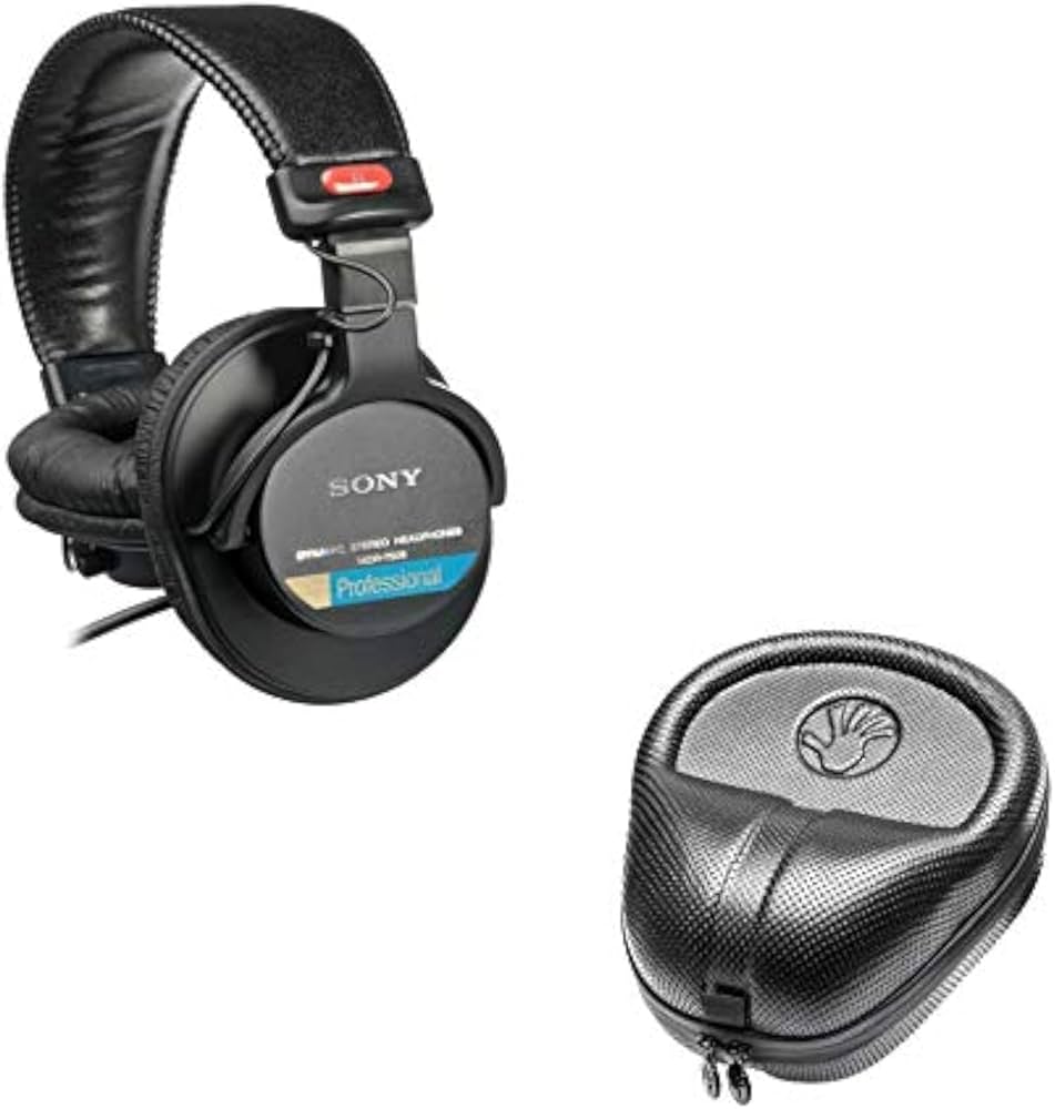 Amazon.co.jp: Sony MDR-7506 ヘッドフォン Slappaケースバンドル