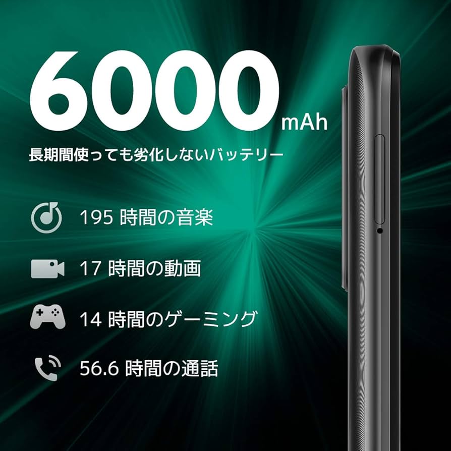 Amazon.co.jp: シャオミ(Xiaomi) SIMフリースマートフォン Redmi 9T 4+