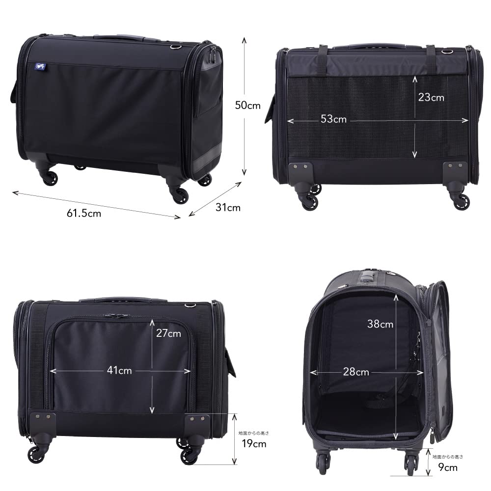 Amazon.co.jp: 【OFT】 キャリーバッグ NEW L 適応体重12kg オー