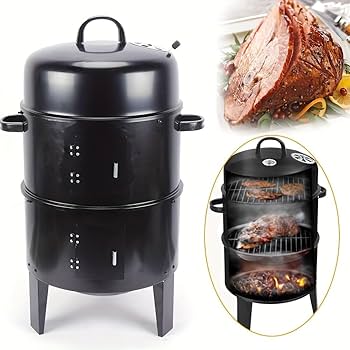 Amazon | BBQ燻製器 燻製器 バーベキュー アウトドア スモーク コンロ