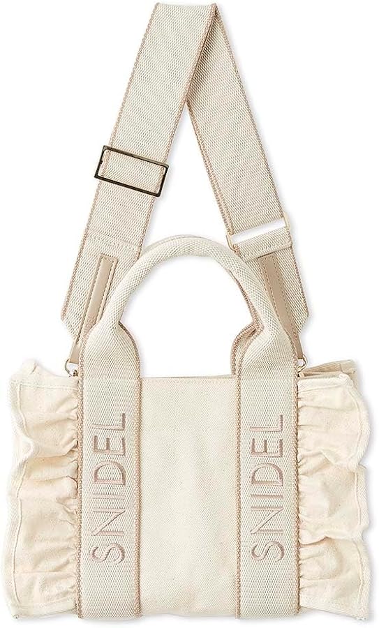 Amazon | [スナイデル] フリルロゴバッグ SWGB251615 レディース BEG