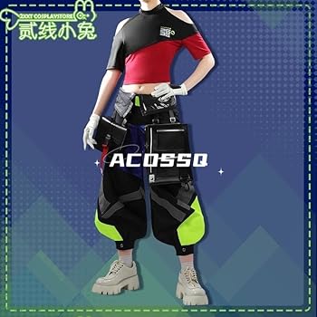 Amazon.co.jp: [ACQ] Z Vtuber 伊波ライ コスプレ衣装（ウィッグ 靴