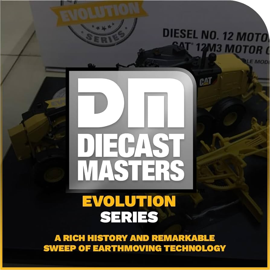 Amazon.com: Diecast Masters 1:50 Caterpillar Diesel No. 12 and
