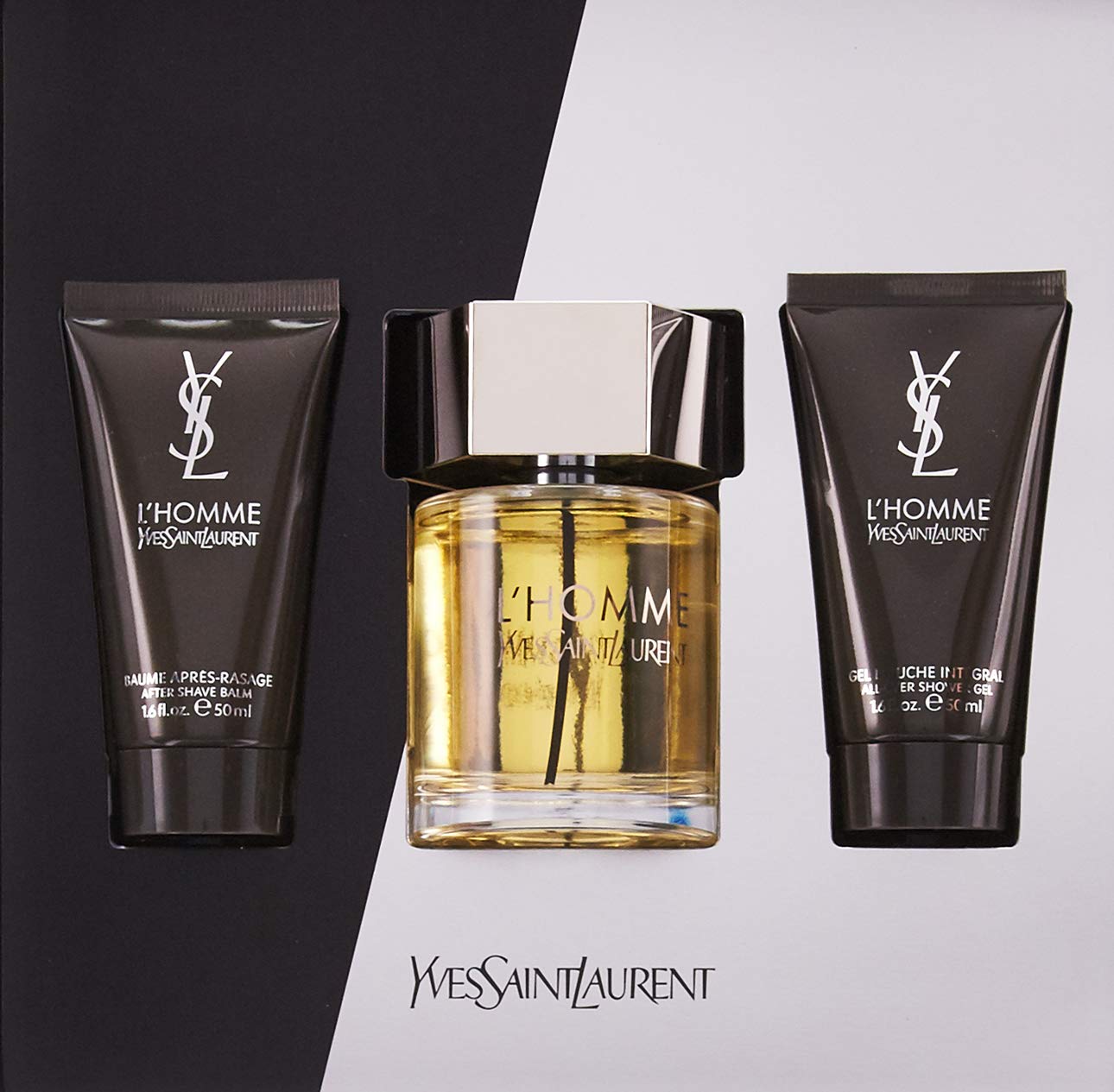 Amazon.com : Yves Saint Laurent L'Homme Men Gift Set (Eau De