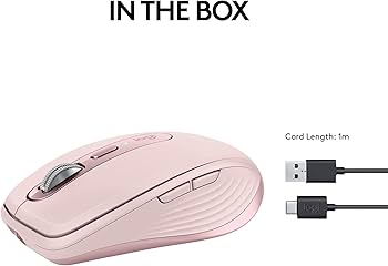 Amazon.com: Logitech MX Anywhere 3S Compact Wireless Mouse, Fast