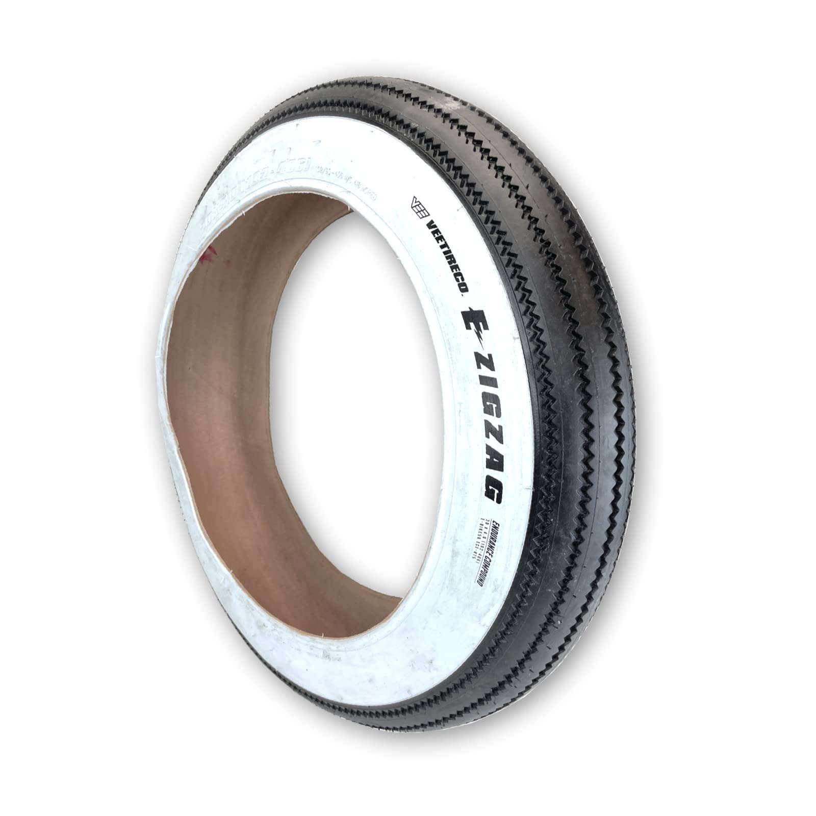 Amazon.com : Vee Tire 20x4.0 White Wall Zig Zag E-Bike 50 Tubeless
