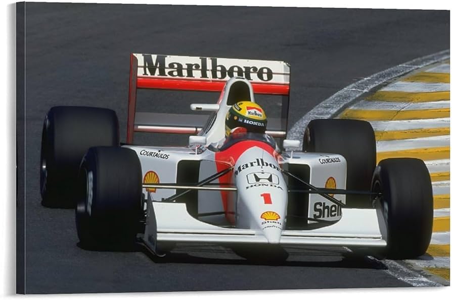 Amazon.co.jp: Ayrton Sennaアイルトン・セナポスター 印刷 ポスター