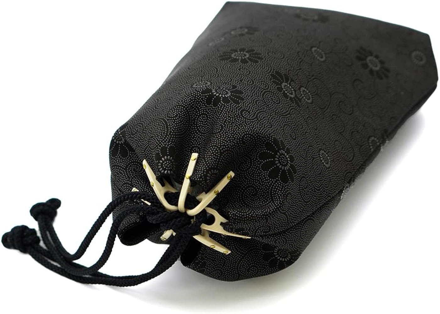 Amazon | [印傳屋] 印伝 合切袋 巾着袋 信玄袋 手提げ袋 財布 マチ付き