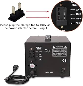 Amazon.co.jp: 3000W transformer ac 100v/110v to 220v-240v 230v