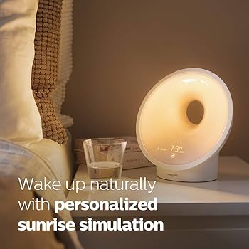 Amazon.com: Philips SmartSleep Sleep and Wake-Up Light, Simulated