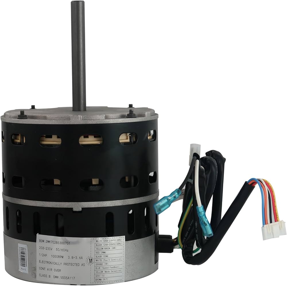 622686 Blower Motor 1/2 HP Compatible with Nortek Nordyne