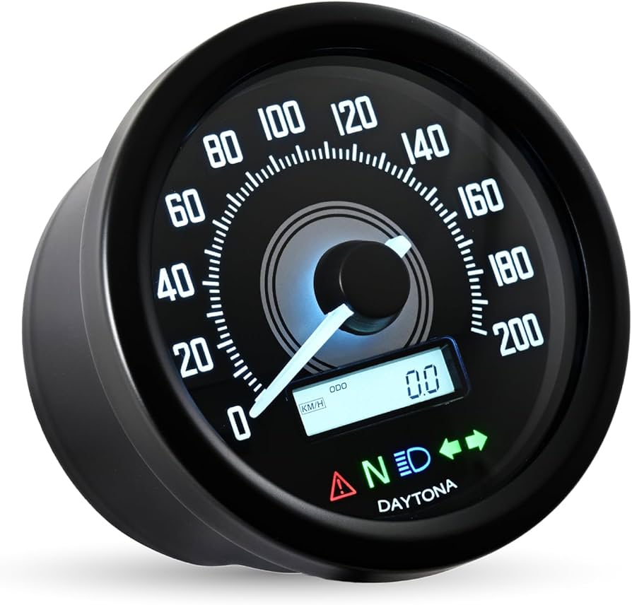 Amazon | デイトナ(Daytona) バイク スピードメーター 電気式
