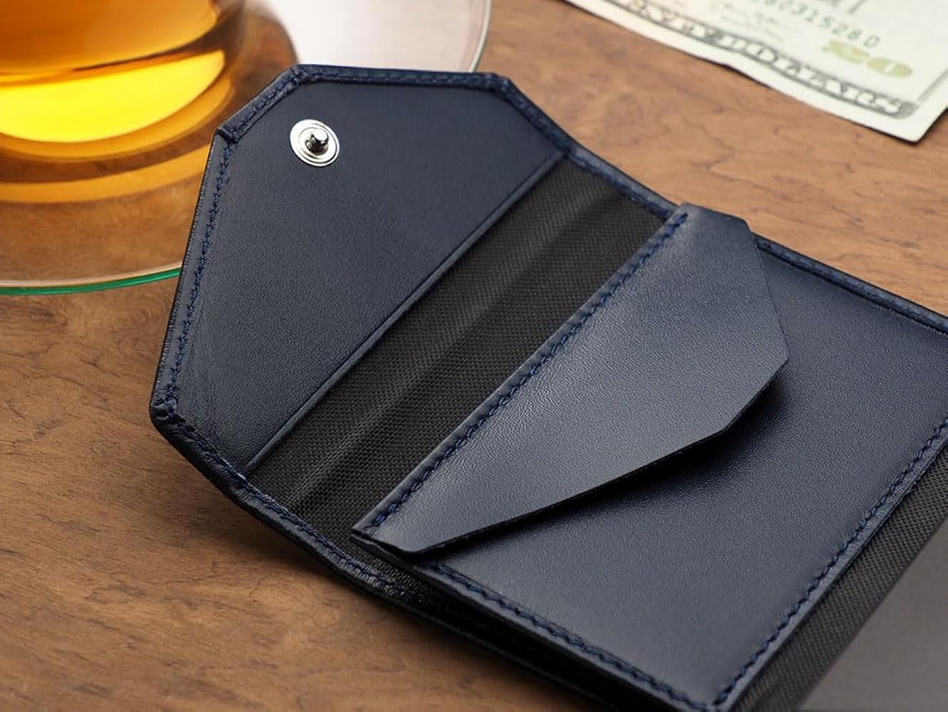 Amazon.com: pularys Mini Wallet RAVEN - Multifunckion Credit Card