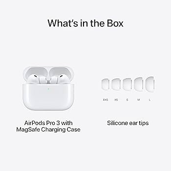 Amazon.com: Apple AirPods Pro 3 Wireless Earbuds, Active Noise