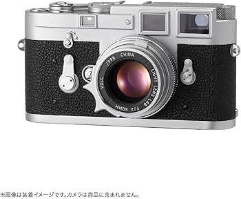 Amazon.co.jp: LIGHT LENS LAB M 50mm f/2 シルバー 周エルカン レンズ