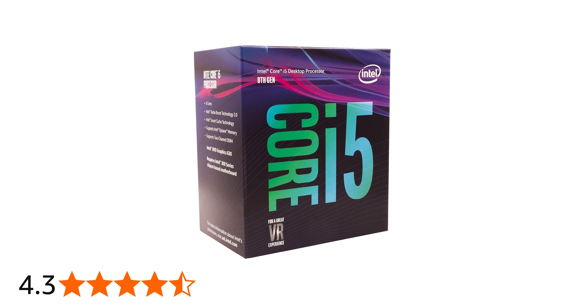 Amazon | Intel CPU Core i5-8400 2.8GHz 9Mキャッシュ 6コア/6