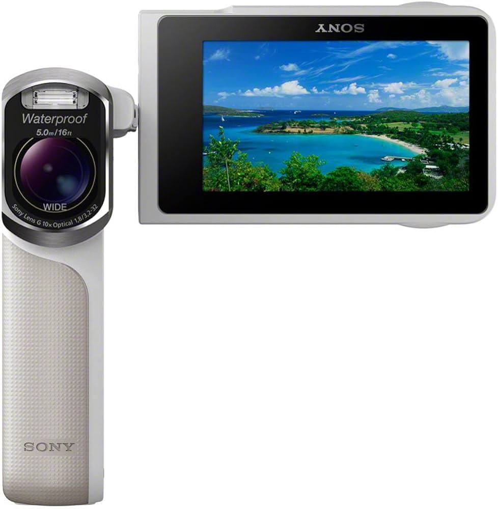 Amazon.co.jp: SONY デジタルHDビデオカメラレコーダー ホワイト HDR