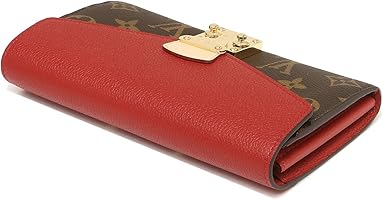 Amazon | [ルイヴィトン] 長財布 レディース M58414 ブラウン レッド