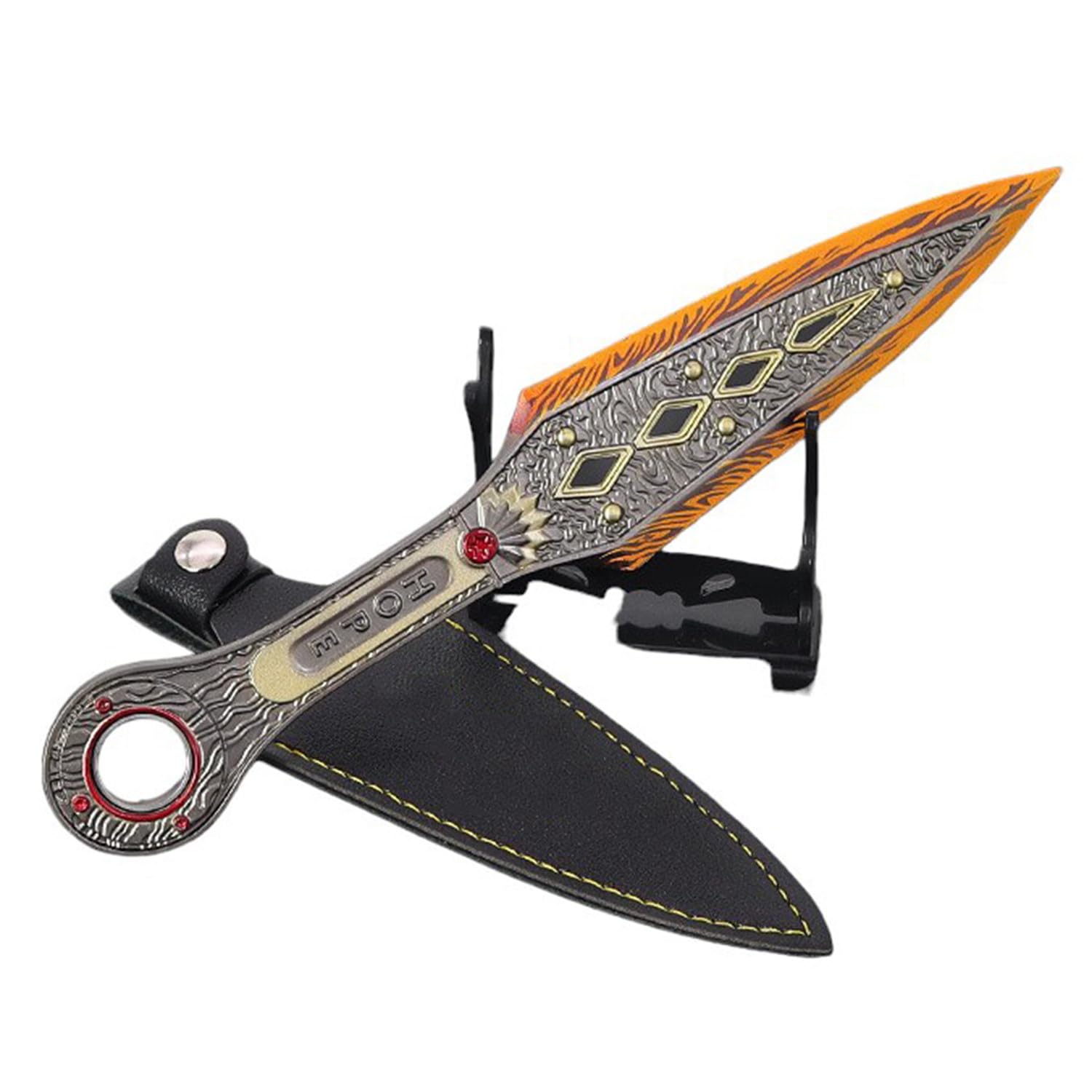 Amazon.co.jp: Sealeekuchi ミニチュア レイスのクナイ 赤クナイ