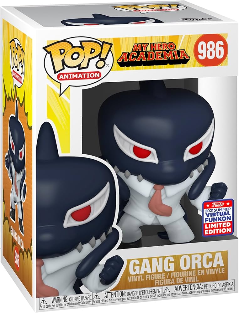 Amazon.com: Funko My Hero Academia Pop! Animation Gang Orca Vinyl
