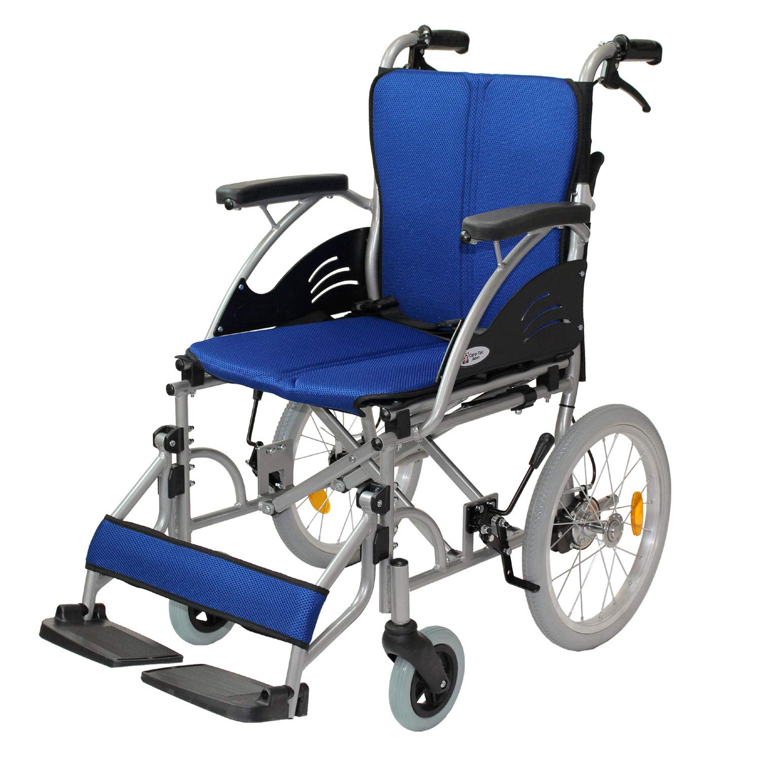 Amazon | ケアテックジャパン 介助式 アルミ製 車椅子 CA-21SU