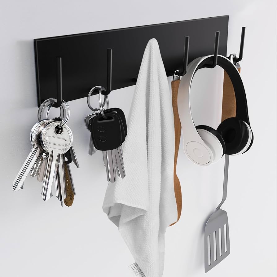 Amazon.com: Magnetic Key Holder Wall Mount, Magnetic Key Rack