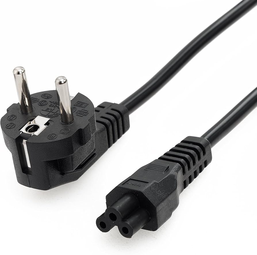Amazon.com: ZBLZGP IEC C5 Cloverleaf Power Supply Adapter Cord