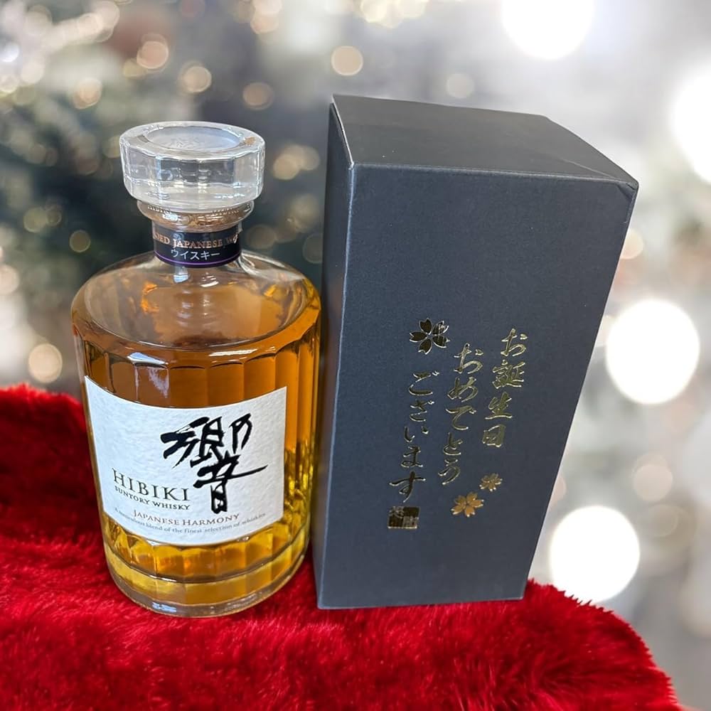 Amazon.co.jp: 誕生日おめでとう サントリー ウイスキー 響 JAPANESE