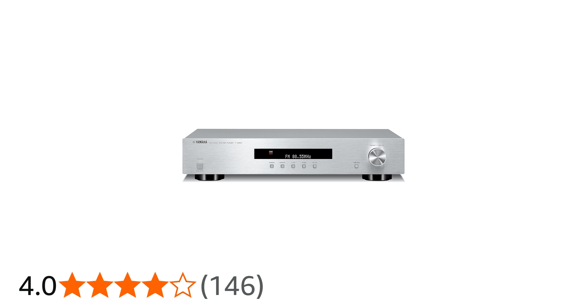 Amazon.co.jp: ヤマハ チューナー T-S501(S)シルバー : 家電＆カメラ