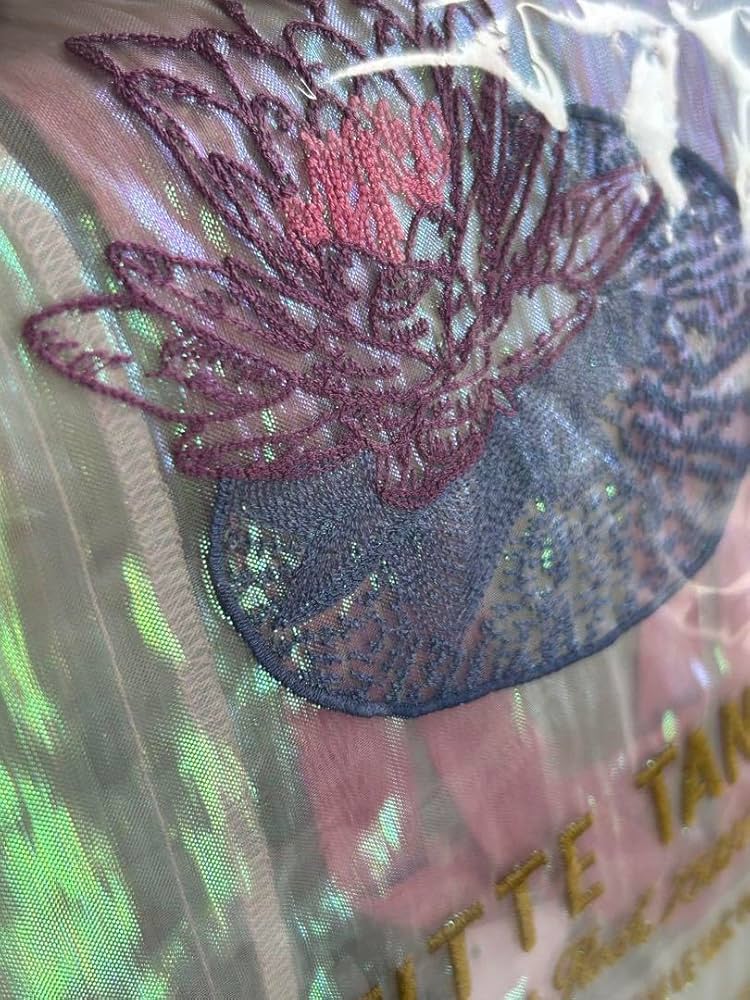 Amazon.co.jp: モネ 睡蓮のとき オーガンジー刺繍バッグ BRIGITTE