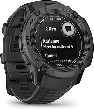 Amazon.com: Garmin Instinct 2X Solar, Rugged GPS Smartwatch, Built